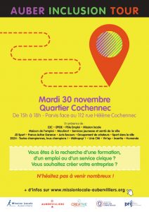 Auber Inclusion Tour 30 novembre 2021